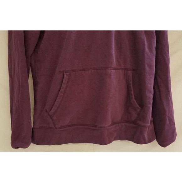 The North Face Women's Avalon Half Dome Waffle Hoodie Amaranth Purple Sz Medium - Picture 3 of 7